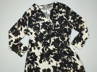 sukienki szyfonowe midi: Sukienka, XL, H&M, stan - Idealny