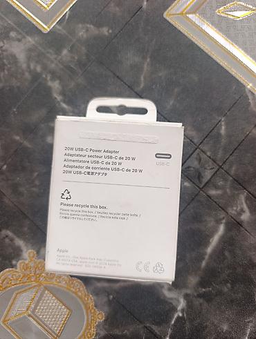 Adapter Apple, 20 Vt, Yeni lalafo.az -da Adapter Apple, 20 Vt, Yeni