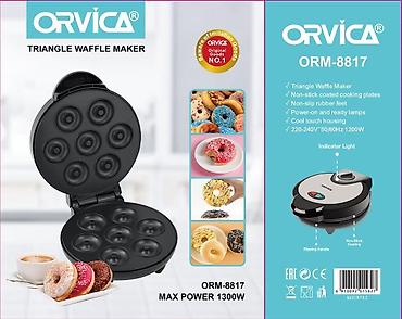 5060: Орвика ORM-8817 — электрическая мини-печь для пончиков/вафель — 1