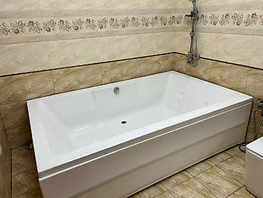 hamam kuncluyu: 210×130 Künc yerləşdirməyə uyğun, düzbucaqlı akril vanna - Geniş və — 1