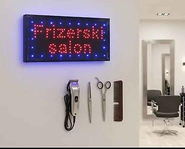 t906 tablet: Led reklama frizerski salon 3500 din LED REKLAMA “ Frizerski salon” — 1