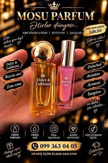 Красота и здоровье: Mosu Parfum – hər zövqə uyğun ətirlər və təhlükəsizlik kamera — 5