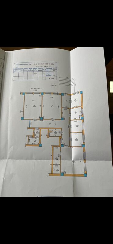 офисное помещение ош: Сдаю Офис, 193 м², В жилом комплексе, 1 линия