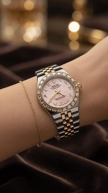 google pixel watch: Rolex Oyster Perpetual Datejust qadın qol saatı - Korpus: paslanmayan — 2