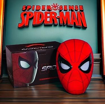 маска spiderman: Маска Человека‑Паука • Яркий красно‑черный дизайн с выраженными — 3