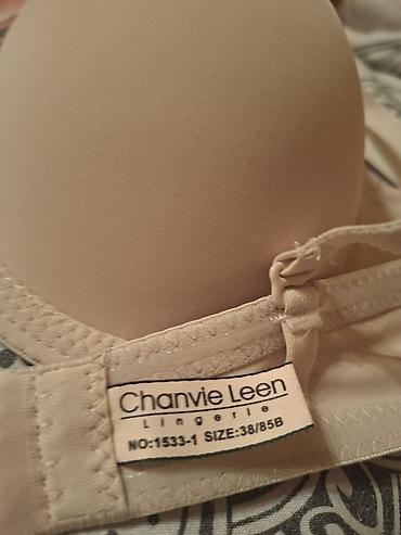 alt geyim: Chanvie Leen Lingerie – qadın büstqalteri - Rəng: açıq bej/nü q Ölçü — 2