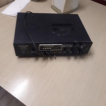 Məhsul: GOLD SSA-80A USB/SD/FM audio gücləndirici Xüsusiyyətlər: -