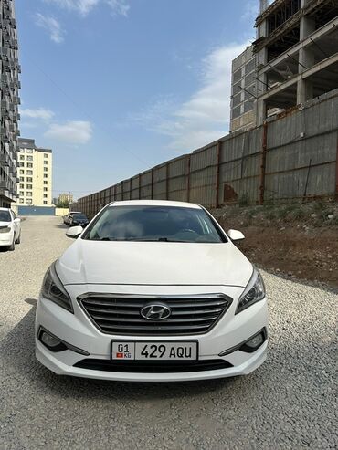 бишкек авторынок цены на автомобили: Hyundai Sonata: 2017 г., 2 л, Типтроник, Газ, Седан