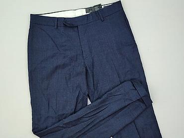 polyester tank: H&M, Spodnie garniturowe męskie, rozmiar XL — 1
