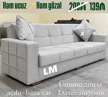 divan acilan: Müasir dizaynlı, açılan mexanizmalı divan. Yumşaq, toxuması rahat — 1