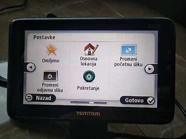 GPS za auto: Tom tom go live 5 inča 4cr 52- nove mape ispravna i očuvana u ekstra — 5