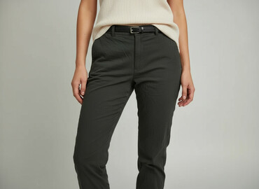 marynarka damska only: Material trousers for women, size M (EU 38)