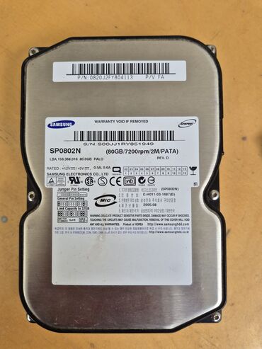samsung p300 купить: Жёсткий диск (HDD) Samsung, < 120 ГБ, 7200 RPM, Б/у