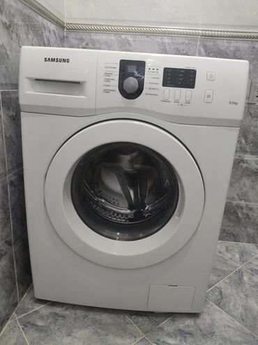 Paltaryuyan maşınlar: Paltaryuyan maşın Samsung, 6 kq, İşlənmiş, Avtomat, Qurutmasız, Kredit yoxdur