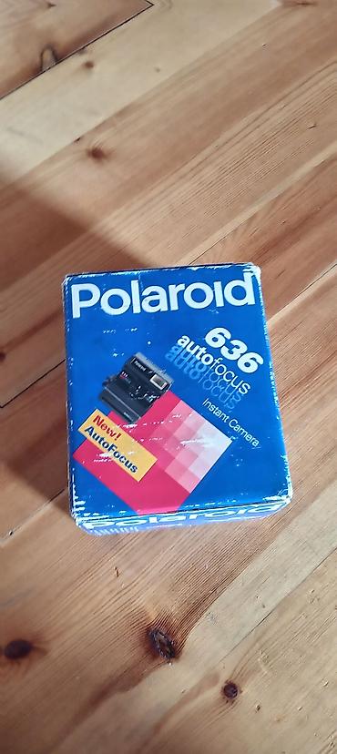 Polaroid 636 Autofocus instant kamera. Həqiqətən çox ideal