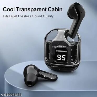 tws f9 gb 01: Yeni Simsiz (Bluetooth) Qulaqcıqlar, AIR MUSIC, rəng - Qara