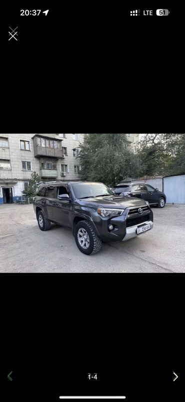 corolla runx: Toyota 4Runner: 2016 г., 4 л, Автомат, Газ, Внедорожник
