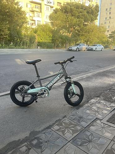 Uşaq dünyası: Uşaq velosipedi – Panda markası Xüsusiyyətlər: - Ölçü: təxminən 16 — 6