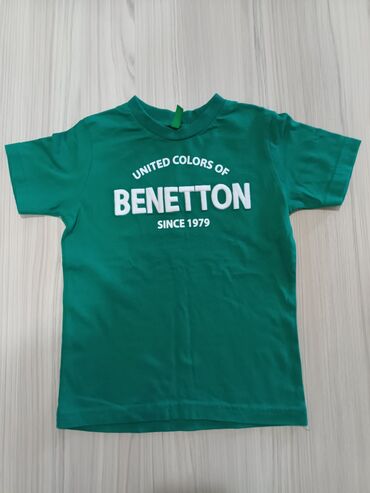 majice unisex: Benetton, Okrugli izrez, Kratak rukav, 98