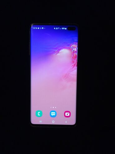 Samsung: Samsung Galaxy S10 Plus, 128 GB, rəng - Ağ, İki sim kartlı