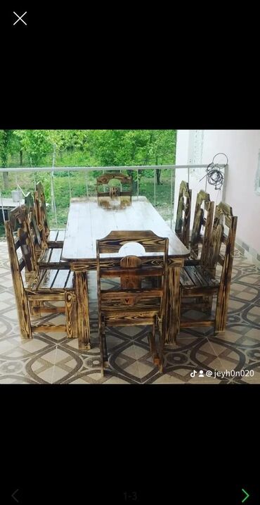 Bağ, çöl oturacaqları: Yeni, Plyaj, piknik stulu, Taxta, Azərbaycan — 5