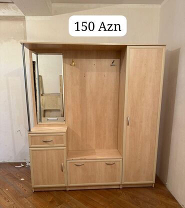 metanet a qiymeti: İşlənmiş, Açılan, 3 qapılı Düz dolab, Dəhliz dolabı