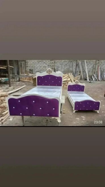 Çarpayılar: Təknəfərlik çarpayı, Bazasız, Matras ilə, Siyirməsiz — 23