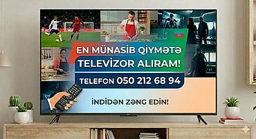 lalafo ucuz televizorlar: Xidmət: Televizor alışı Təsvir: - Hər növ və ölçüdə televizorların — 1