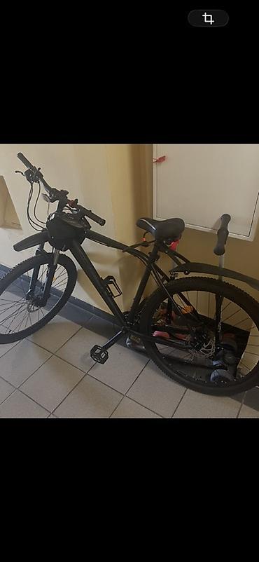 Спортивные велосипеды: Şəhər və off-road üçün çoxfunksiyalı dağ velosipedi - Rəng: mat qara — 2