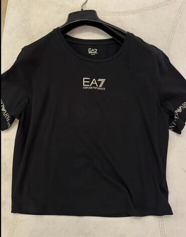 Köynəklər: Futbolka, Emporio Armani, M (EU 38), rəng - Qara