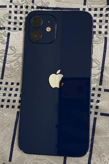 IPhone 12, 64 GB, Göy, Face ID