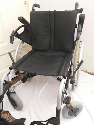 Invalidska kolica: Nemacka aluminijumska invalidska koliva poznate marke BREEZY, u veoma — 11