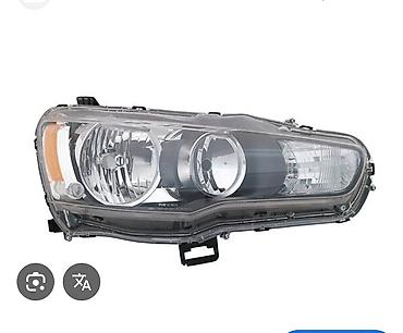 lancer: Комплект передних фар Mitsubishi 2010 г., Новый, Китай — 2