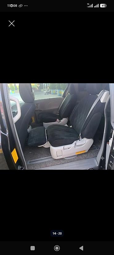 авта: Toyota Sienna: 2012 г., 3.5 л, Автомат, Бензин, Минивэн — 7