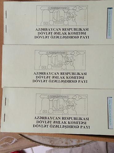 İdman və hobbi: Özəlləşdirmə Çekləri satılır 1 ədədi 30 manat. whatsap aktivdir — 1