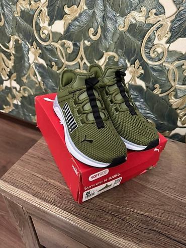 pull and: Кроссовки, 40, Puma, Новый, цвет - Зеленый, Платная доставка, Самовывоз — 2