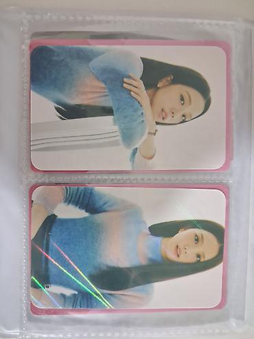 Jisoo lomo card - Növ: kolleksiya üçün fotokartlar - Miqdar: 2 ədəd -