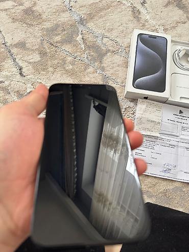 Apple iPhone: IPhone 15 Pro Max, Б/у, 1 ТБ, Blue Titanium, Чехол, Кабель, Коробка, 100 % — 8