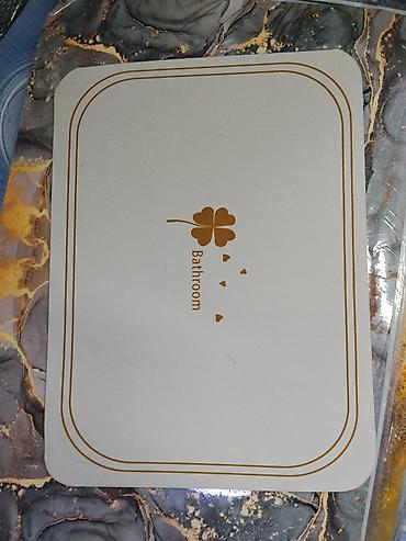 Коврик для ванной - Прямоугольный коврик со скругленными углами -