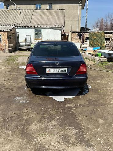 выбор номера о: Mercedes-Benz S-Class: 2004 г., 3.7 л, Автомат, Бензин, Седан — 2