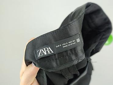 zwezane: Zara, Spodnie materiałowe damskie, rozmiar S — 4