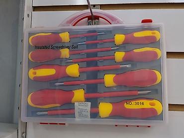 отверток: Набор изолированных отверток в кейсе (Insulated Screwdriver Suit) — 1