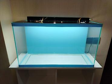 Akvariumlar: Dördbucaq akvarium, Boş, 70 l — 3