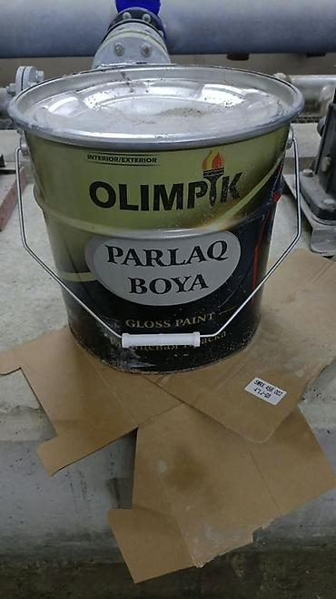 Краска для металла: Olimpik 20 lt parlaq qırmızı boya — 1