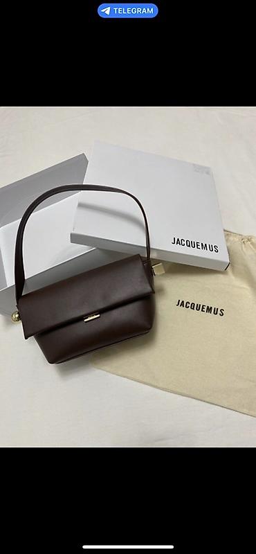 roberto cavalli: Сумка Jacquemus Le Bambino Long, шоколадный коричневый - Форма — 2