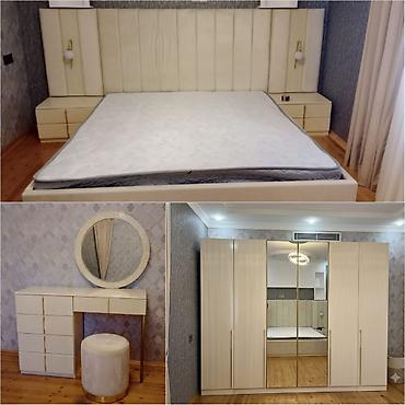 Digər mebel: Yataq desti satilir. Qiymet 1200 azn. Taxt bazalidir .Ayriliqda satis — 1