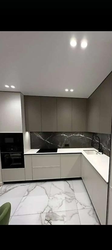 Sifarişlə mətbəx mebeli: Sifarişlə mətbəx dəsti, MDF — 14