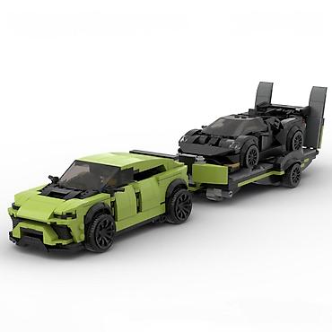 tricikl bubamara: 🚙 Lamborghini Urus + Superautomobil na prikolici — Posterium — 1
