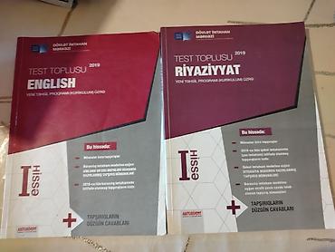 jaketler 2019: İngilis dili və Riyaziyyat toplu 1ci hissə 2019.Çox səliqəli qalıb — 1