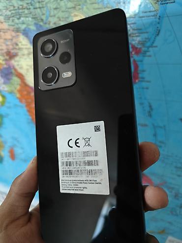 Redmi, Redmi Note 12 Pro 5G, Б/у, 256 ГБ, цвет - Черный, 2 SIM